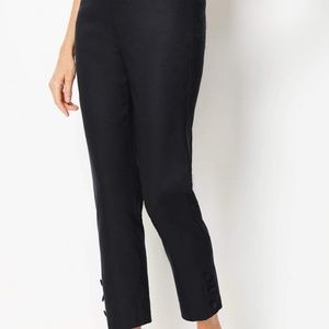 JJill Comfort Stretch linen crop pants 2X